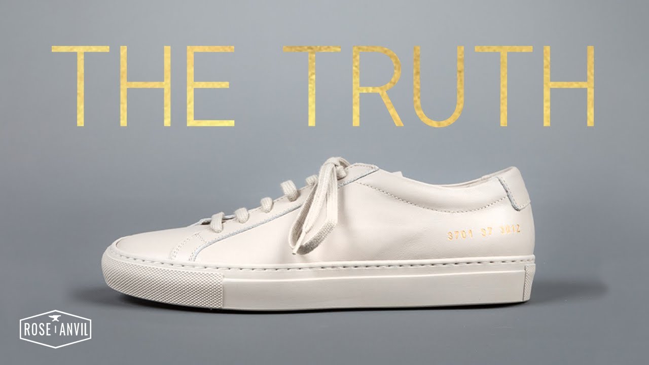 Cheap Posing as Premium - Cutting $425 Common Projects In Half thumnail