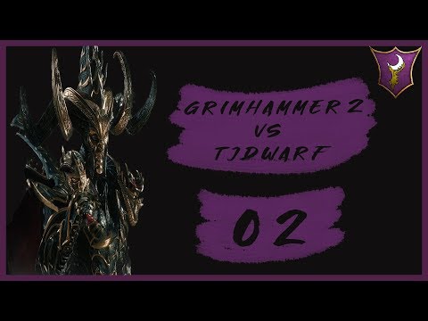 Total War Warhammer 2: Grimhammer | Head to Head | Naggarond Vs Clan Angrund | #2