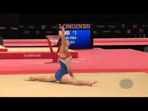 KORNEV Ilya (KAZ) - 2015 Artistic Worlds - Qualifications Floor Exercise