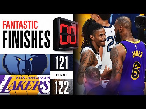 EXCITING ENDING In Final 1:03 Grizzlies vs Lakers | January 20, 2023