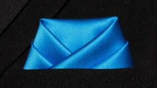 How To Fold a Pocket Square   Scallop Fold