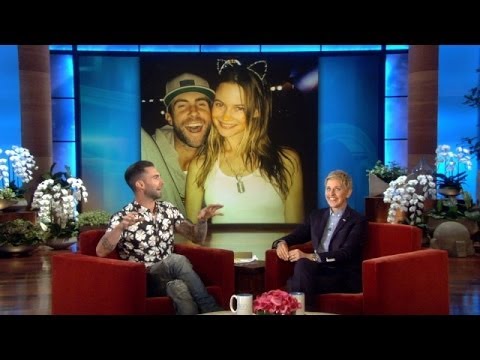 Adam Levine's Fiancée and Dogs