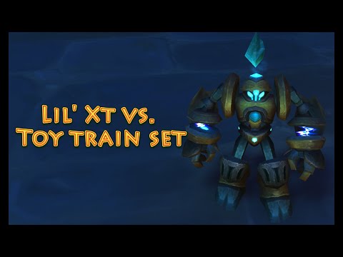 World of Warcraft Interactions : Lil' XT and Toy Train Set
