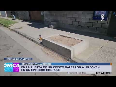 Crimen en Villa Boedo: baleó a un joven tras un partido de fútbol y se dio a la fuga