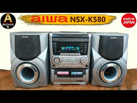 Aiwa NSX-K580_Overview & Sound test
