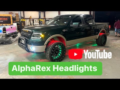 2007 F150 AlphaRex Headlights