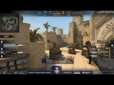 CLG vs. compLexity [Map 2 BO3] ECS Season 1: Week 3