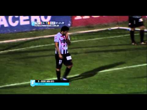 Gol de Jara e/c. Patronato 4 - Boca Unidos 1. Fecha 8. B Nacional 2015. FPT.