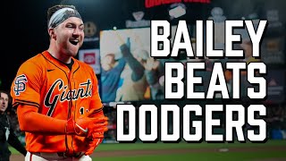 Patrick Bailey Walks Off Dodgers with DRAMATIC Grand Slam | San Francisco Giants Highlights