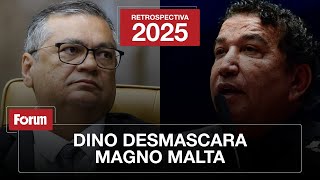 Dino humilha Magno Malta sobre "ditadura judicial" e ainda cita a bíblia