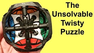 The world&#39;s first unsolvable twisty puzzle? (by Tony Fisher)