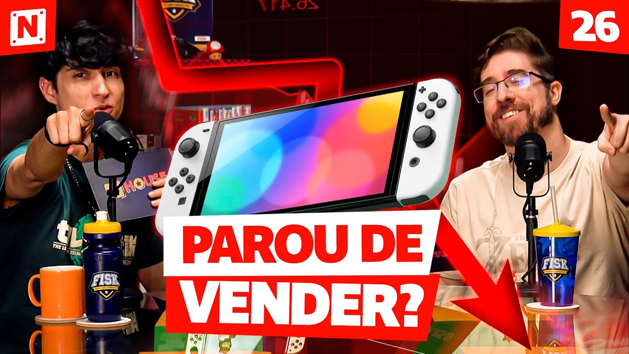 A QUEDA NAS VENDAS DO SWITCH! VAI PASSAR O PS2? - N House ft. @coelhonojapao e  @canaldigplay