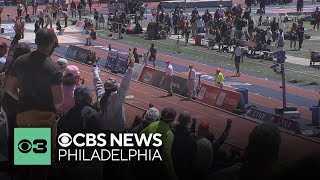 Record-breaking athletes and packed crowds light up Day 2 of the 2024 Penn Relays