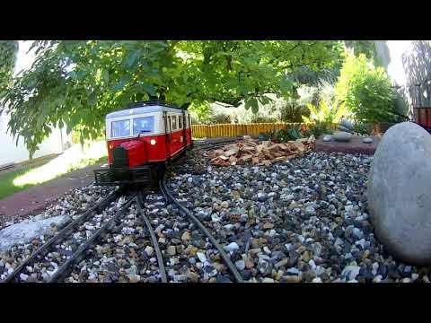 Führerstandsfahrt von Magnolienbaum nach Heckenwiese