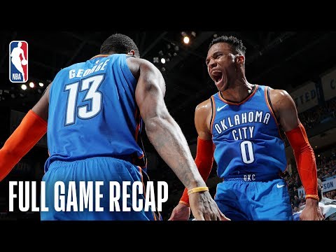 NETS vs THUNDER | Russell Westbrook Registers His 26th Triple-Double | March 13, 2019