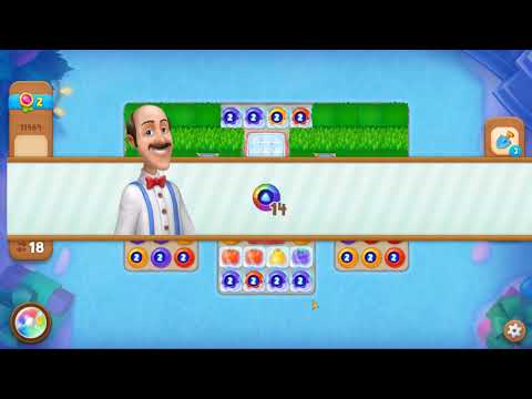 Gardenscapes level 11464 No Boosters Gameplay