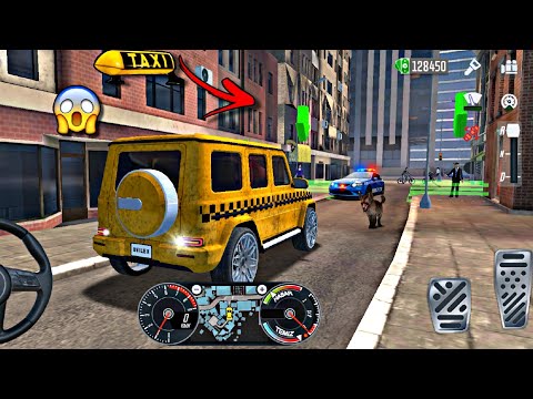 Taxi Sim 2020🚖👮‍♂️4X4 UBER CITY CAR DRIVER GAMES - Car Games 3D Android iOS