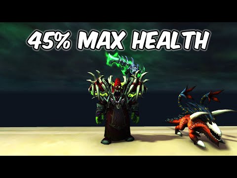 45 Percent Max Health Bonus - Affliction Warlock PvP - WoW BFA 8.1.5