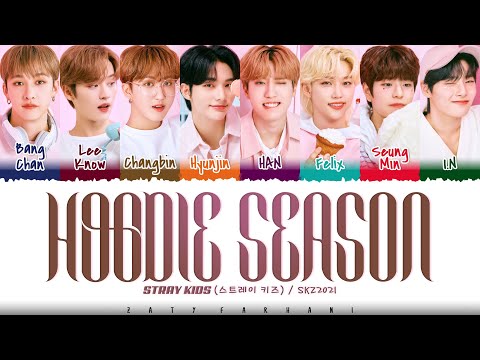 [SKZ2021] STRAY KIDS  - 'HOODIE SEASON' Lyrics [Color Coded_Han_Rom_Eng]