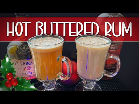 HOT BUTTERED RUM - Easy Rum Cocktail