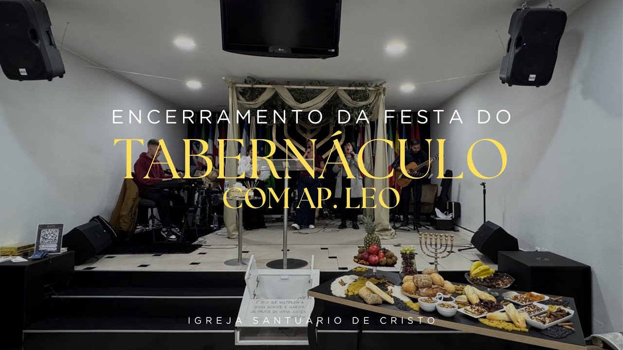 Culto de Domingo | 11:00H | Ap. Léo Oliveira