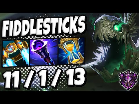 Fiddlesticks Jungle vs Diana [ OTP ] Lol Korea Master Patch 12.6 ✅