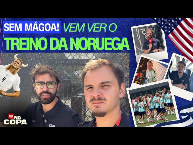 FOMOS ATRÁS DO HAALAND, MAS NÃO VINGAMOS O BRASIL! VEM VER O TREINO DA NORUEGA | VLOG #11