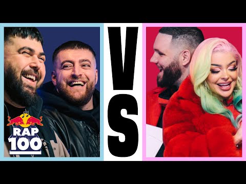 Katja Krasavice & Fler VS Summer Cem & KC Rebell | Rap Duell #12 | Red Bull Rap Einhundert