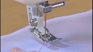 How to start sewing with some Brother mechanical sewing machines.