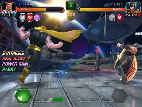 5 star Rank 5 Hyperion Vs node 30 all or nothing Thor Ragnarok - Marvel Contest of Champions