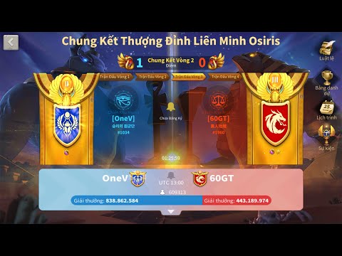 🔥  OneV 🟦 ⚔️⚔️ 60GT 🟥| Osiris League Grand Finals Round 2 🤧