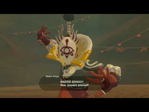 Meeting Master Kohga - Legend of Zelda: Breath of the Wild