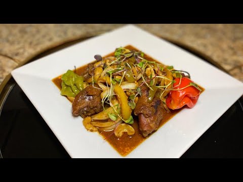 "POULET AUX NOIX", " POULÈ AK NWA" (The Authentic Haitian Cashew Chicken)