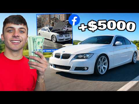 I BOUGHT A $1000 BMW 335i On FaceBook & Flipped It For $5000!