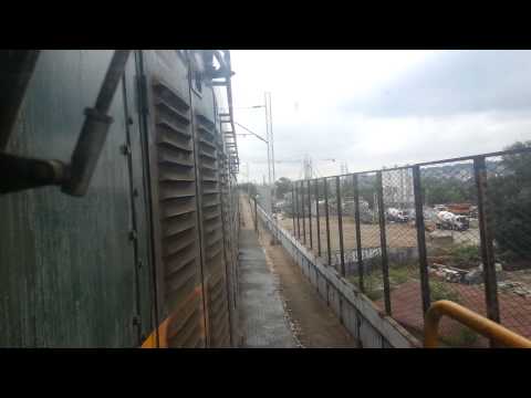 Train Driver's view: railroad in Serbia from New Belgrade to Prokop - SERBIAN RAILWAYS