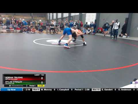 Cadet 132 Adrian Truong British Columbia Vs Dylan Straley Washington