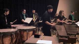 Race the Desert for percussion ensemble by Dan Moore