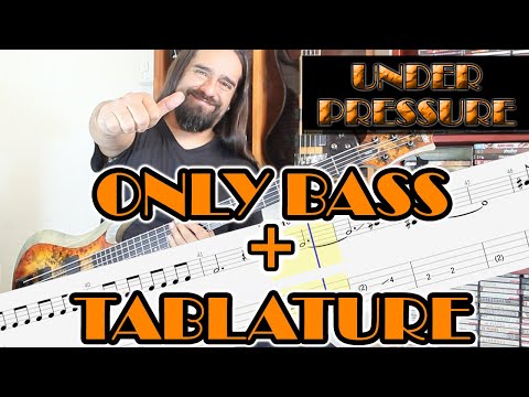 Under Pressure – Queen - Track bass (Only Bass) + Tablature
