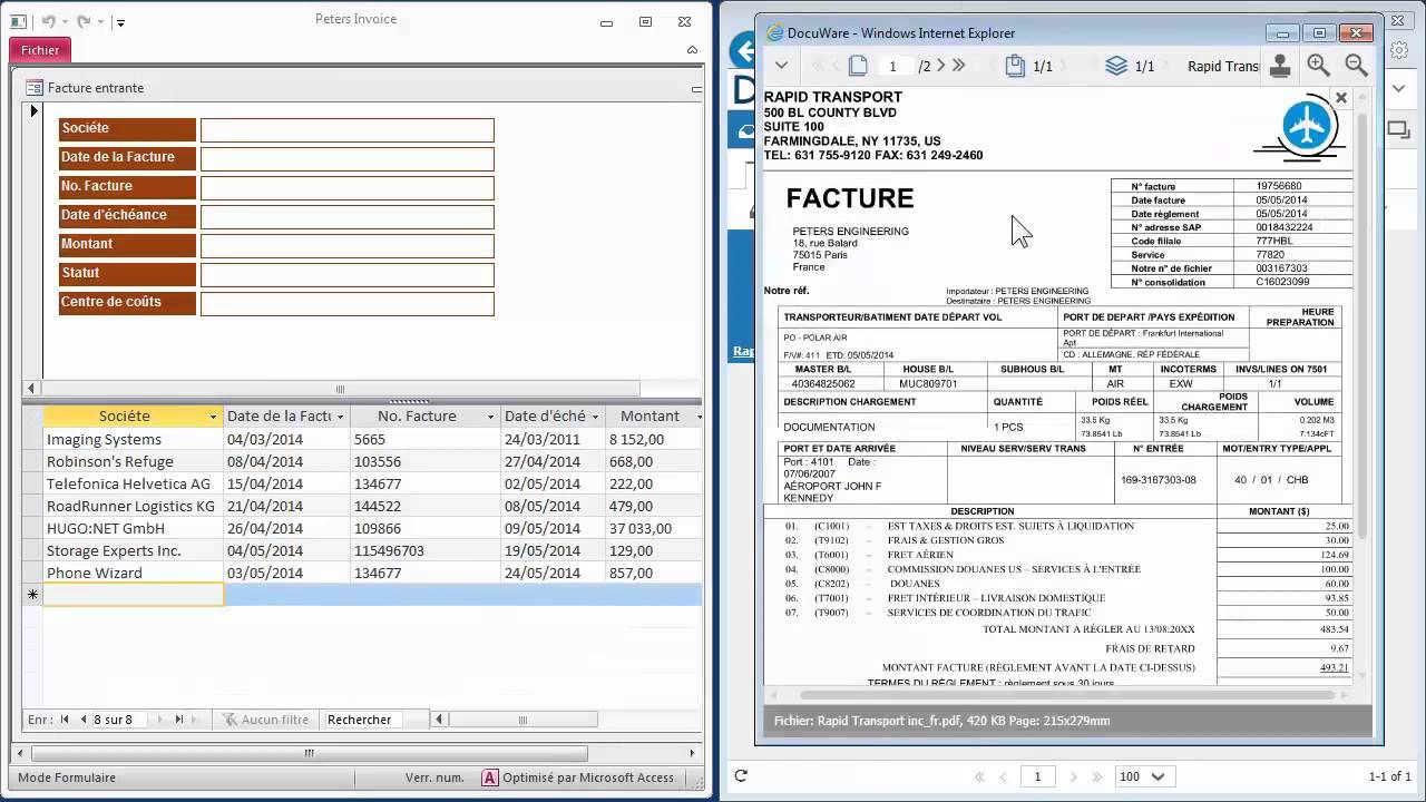 DocuWare Tutorial : Stocker facilement vos documents dans DocuWare en un clic grâce à Smart Index