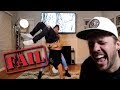 COUPLE TRIES IMPOSSIBLE ACROBATIC CHALLENGE!! (FUNNY)