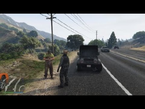 First time i have seen a npc broken down