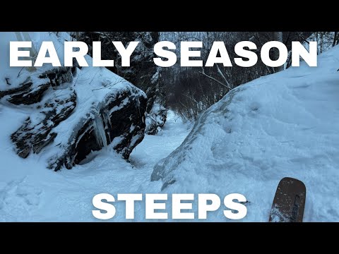 Stowe Chutes - Early Season Steeps & Powder