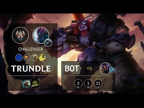 Trundle Bot vs Draven - EUW Challenger Patch 10.5