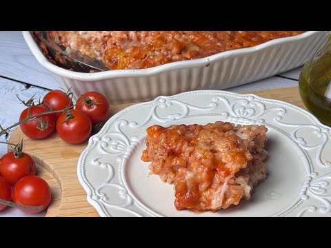 RISO ALLA PIZZAIOLA SUPER FILANTE TUTTO A CRUDO! Ricetta veloce 🤗