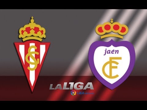 Gol de Jona (1-1) en el Sporting de Gijón - Real Jaén - HD