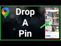 How To Drop A Pin & Share On Google Maps (iPhone)
