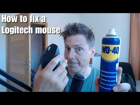 How to Fix a Logitech Triathlon or Mx Anywhere Mouse (Drag and Double-Click)