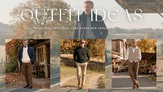 The European Countryside Look Older Men Should Try This Autumn- men's fashion