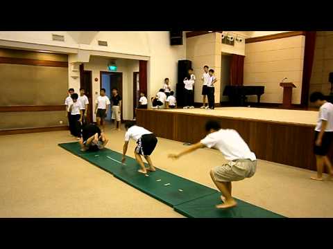 3 July 2011 Backward roll