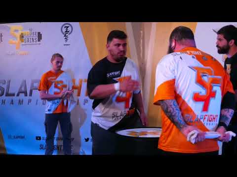 Darius The Destroyer VS Frank The Tank #slapfight #slapfighting #slap #sports #powerslap #ufc #sport